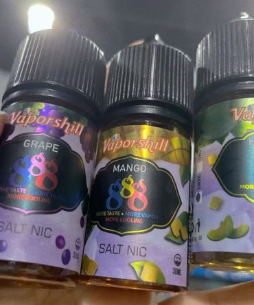 馬來西亞 888Vaporshill系列 原裝正品 V版 30ml（35mg）-芒果冰沙/葡萄/哈密瓜小煙油