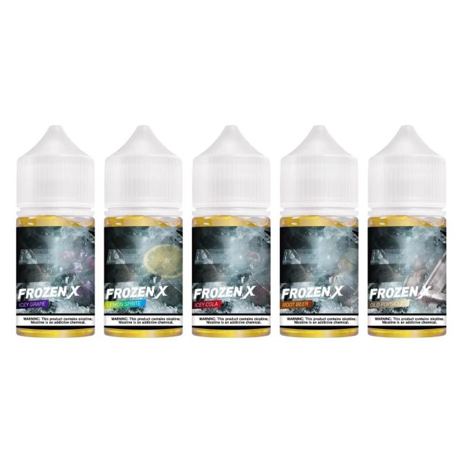 「Power & Frozen 煙油 30ml｜全新改版｜雙重冰爽動力｜小煙專用鹽油」